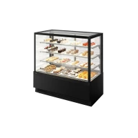 Витрина кондитерская Chilz Vete Kub Lux 130 черный муар/металлик 242-551/260-110