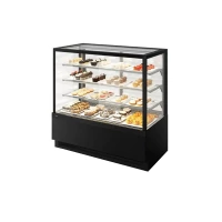 Витрина кондитерская Chilz Vete Kub 130 черный муар/металлик 242-550/260-285