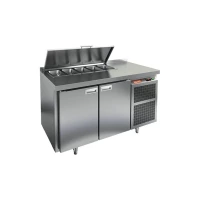 Стол для салатов Hicold SL1-11GN (1/3) с крышкой