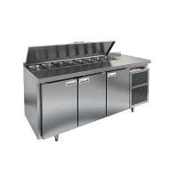 Стол для салатов Hicold SL1-111GN (1/3) с крышкой