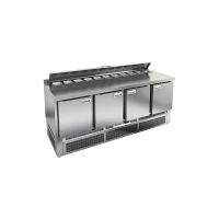 Стол для салатов Hicold SLE2-1111GN (1/6) с крышкой