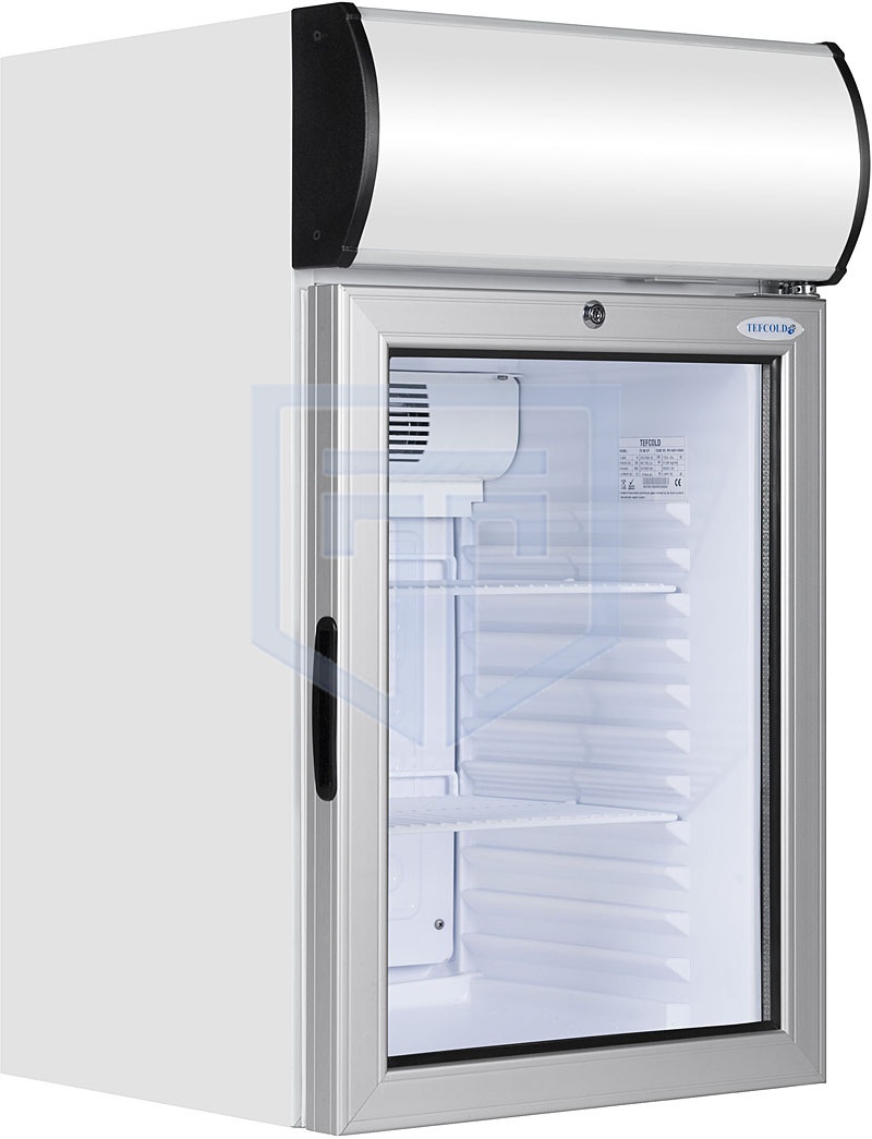 Шкаф-витрина холодильный TEFCOLD FS80CP - фото №1
