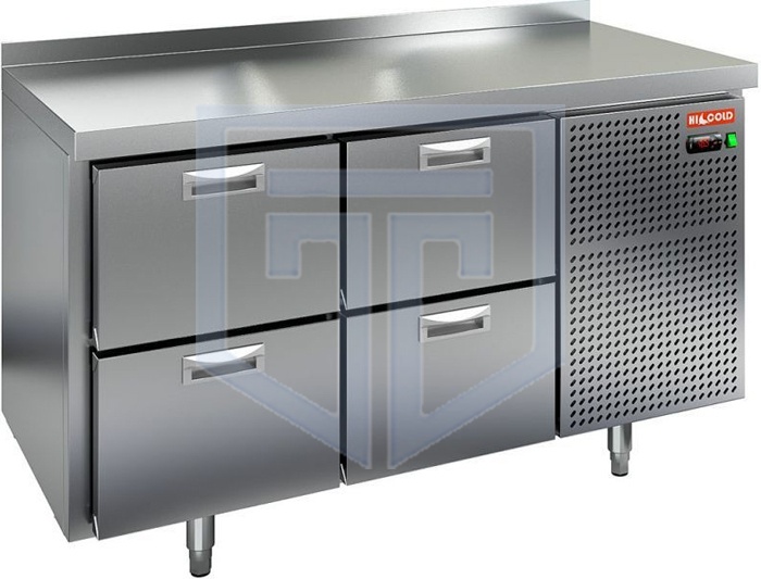 Морозильный стол HICOLD GN 22/BT LT - фото №1