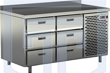 Стол холодильный Cryspi СШC-6,0 GN-1400 - фото №1