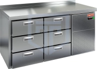 Морозильный стол HICOLD GN 33 BR2 BT