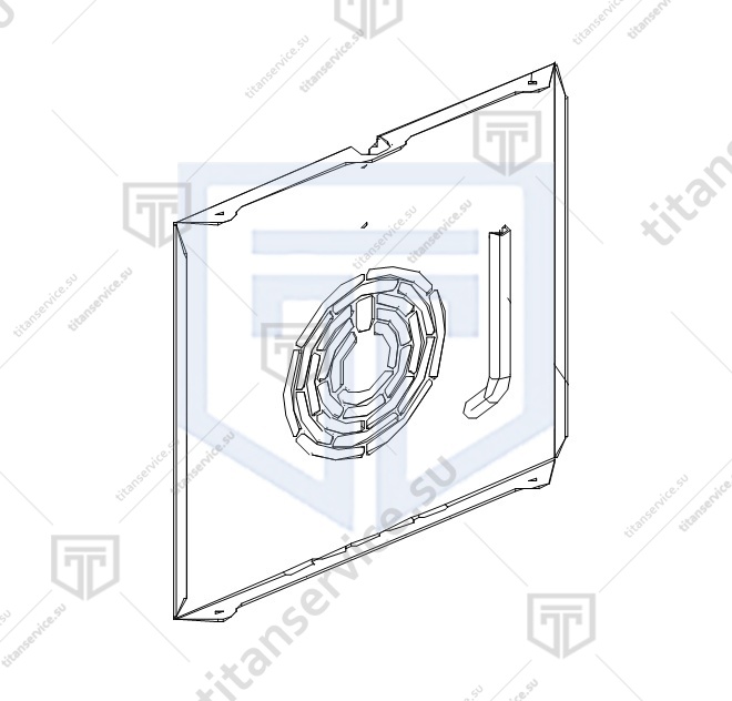 Защита вентилятора 0G1355A0 для XVC 305 UNOX - фото №1