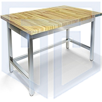 Стол кондитерский Техно-ТТ столешница бук СП-332/908 - фото №1