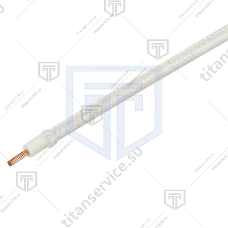 Провод жаростойкий РКГМ-4 мм. - фото №1