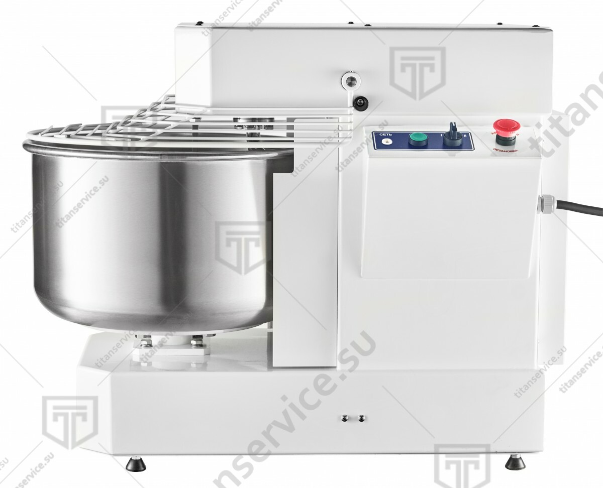 Тестомес спиральный ТМС-20НН-2Ц - фото №1