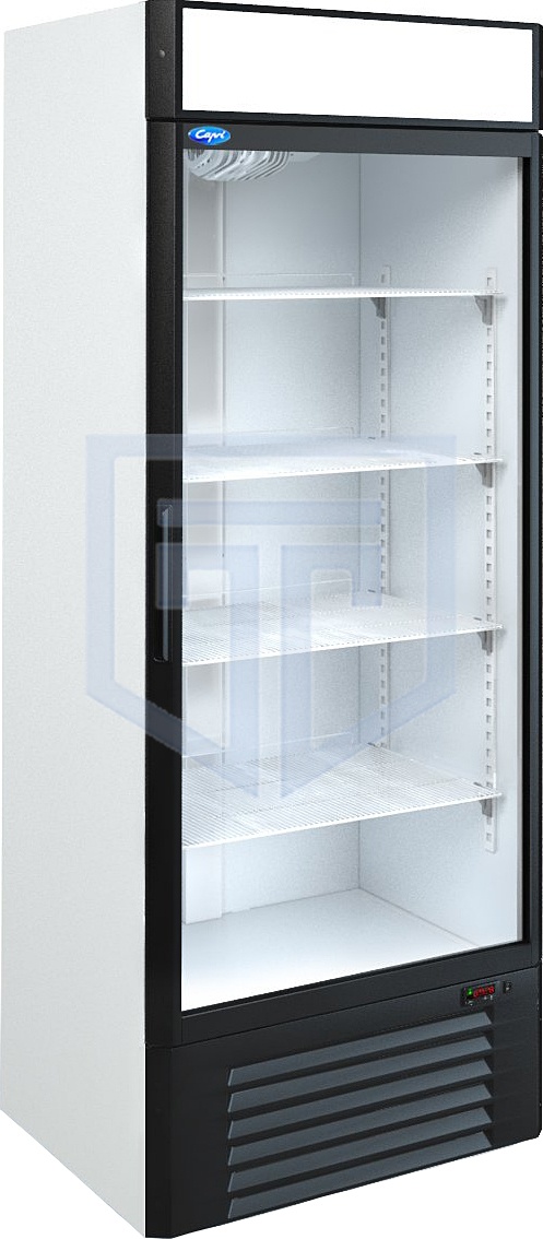 Шкаф-витрина холодильный Марихолодмаш Капри 0,7 СК - фото №1