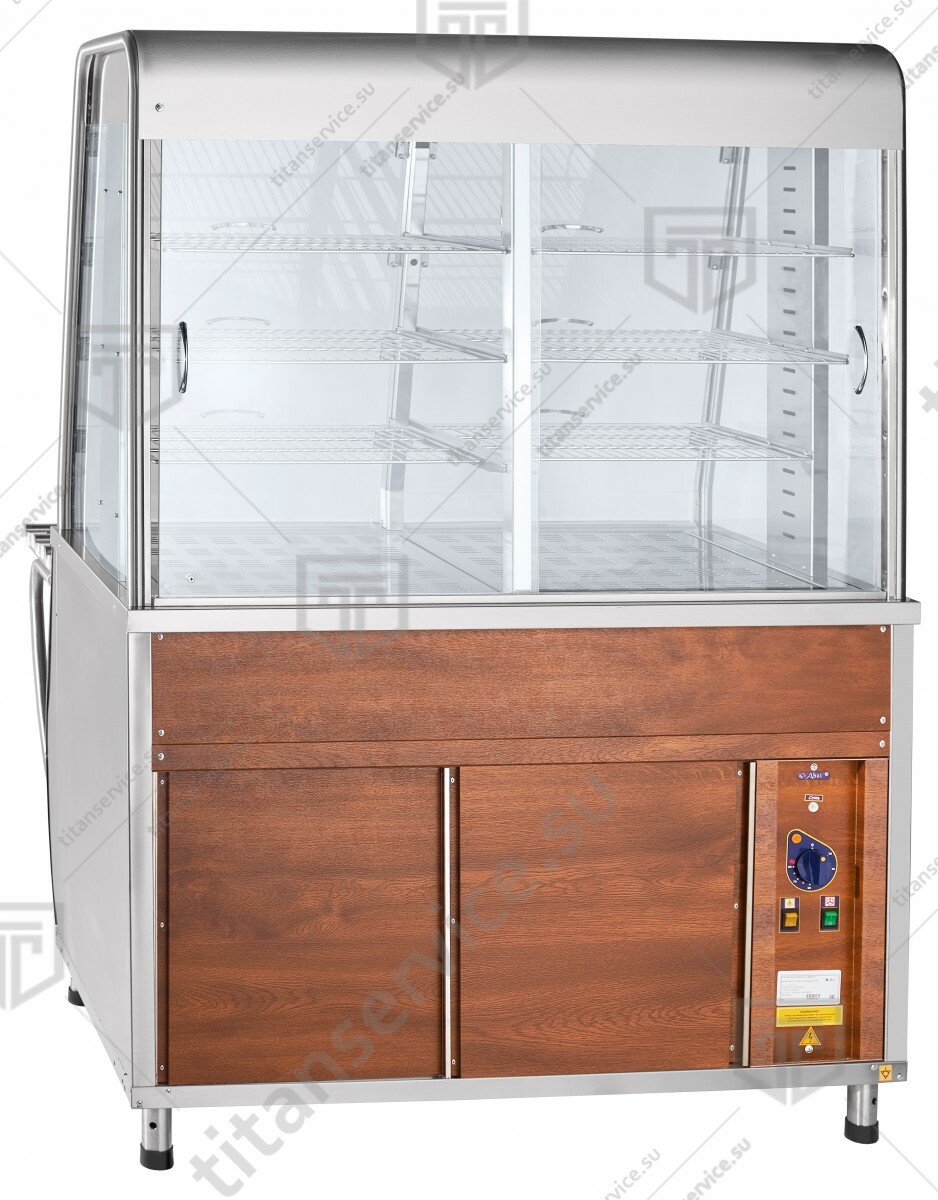 Прилавок-витрина тепловой ПВТ-70Т кашир. - фото №1