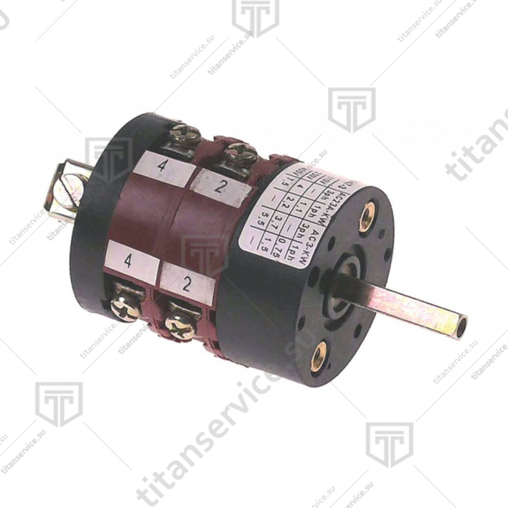 Переключатель трехпозиционный 16A 250В для посудомоечной машины Comenda AC/ACS 120715 - фото №1