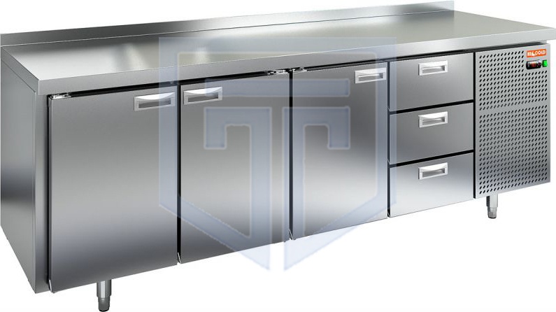 Морозильный стол HICOLD GN 1113 BR3 BT - фото №1