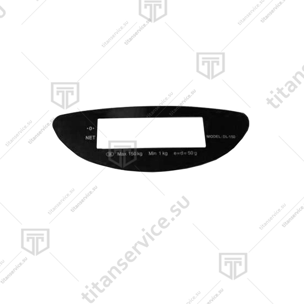 Накладка дисплея для весов напольных CAS DL-150 - фото №1