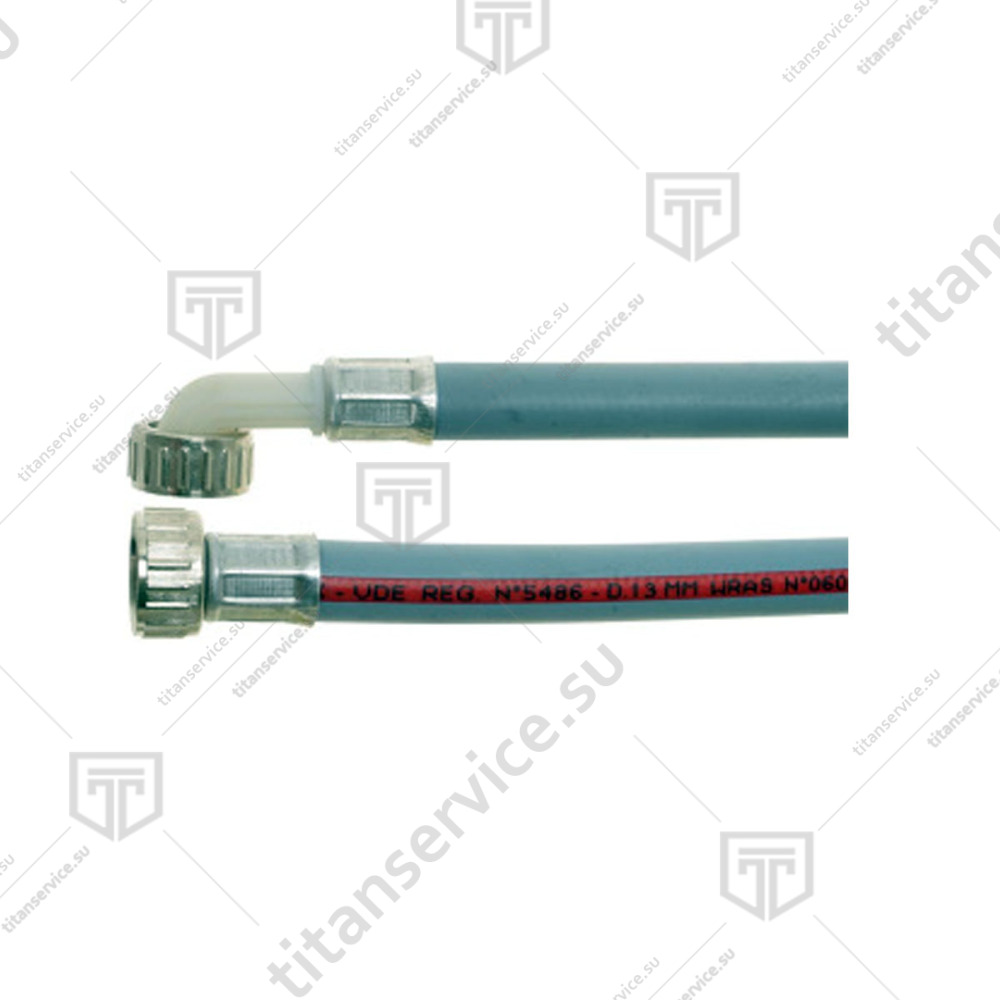 Шланг гибкий изогнутый 3/4" 200мм для посудомоечной машины Comenda LF 315 201036 - фото №1