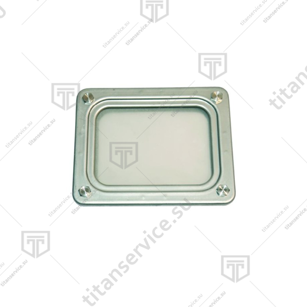 Стекло ламповое с рамкой и уплотнителем для пароконвектомата Rational CPC 61-202 8514.1034 - фото №2