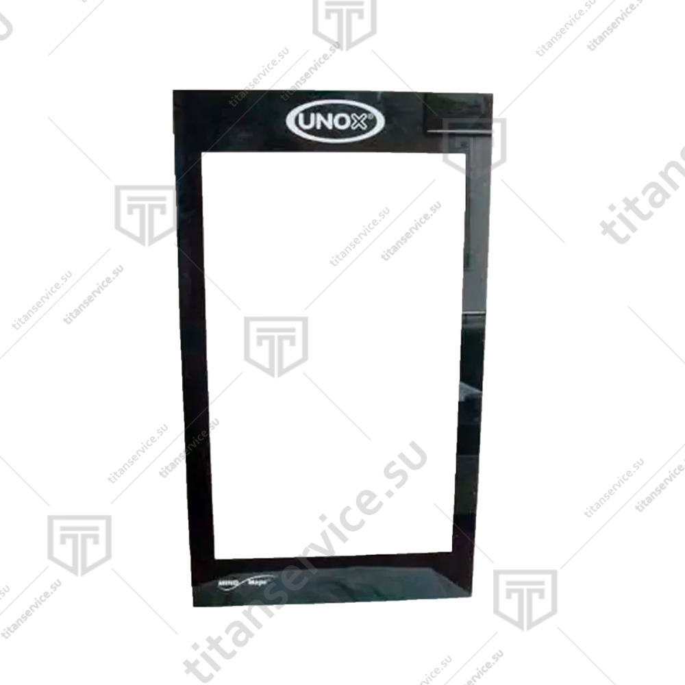 Стекло внешнее в комплекте с LCD подсветкой камеры для пароконвектомата Unox XB/XV 893 KVT1254AR - фото №1