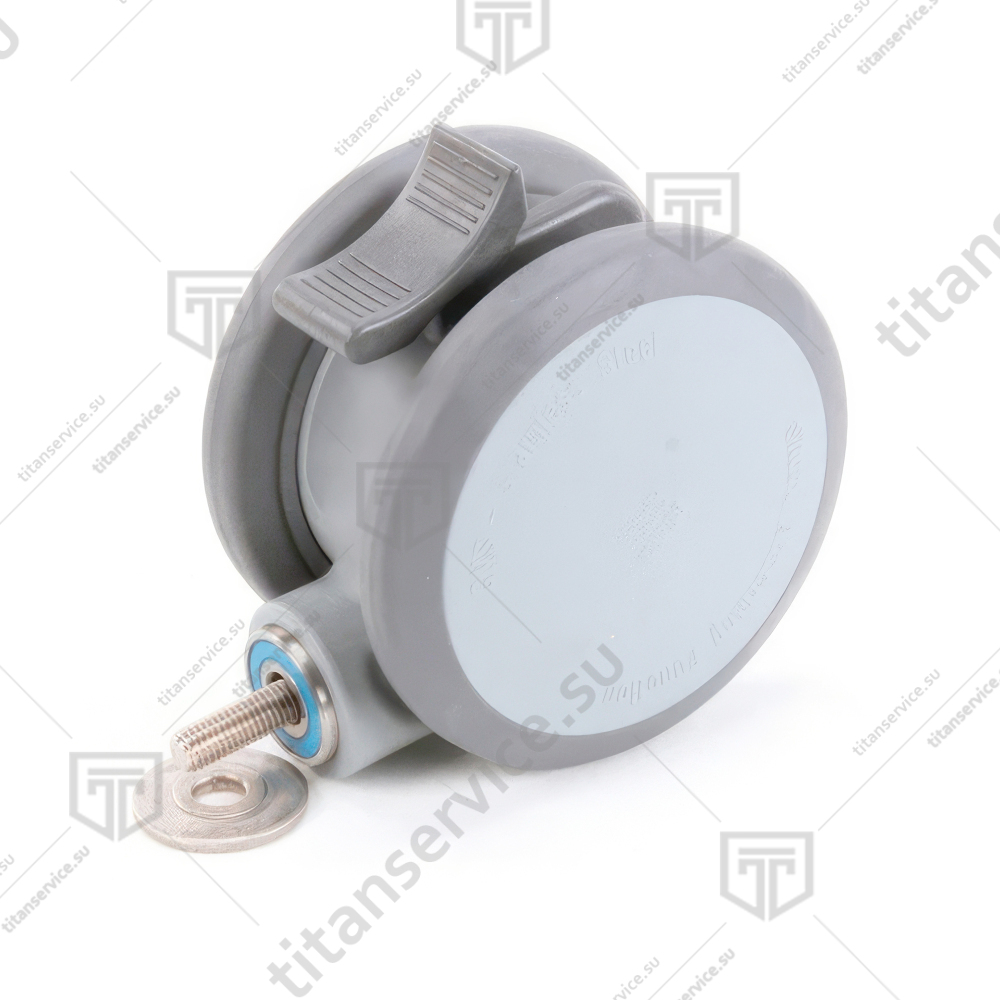 Колесо D=125мм с тормозом для пароконвектомата SCC 201-202 Rational 60.60.100 - фото №1