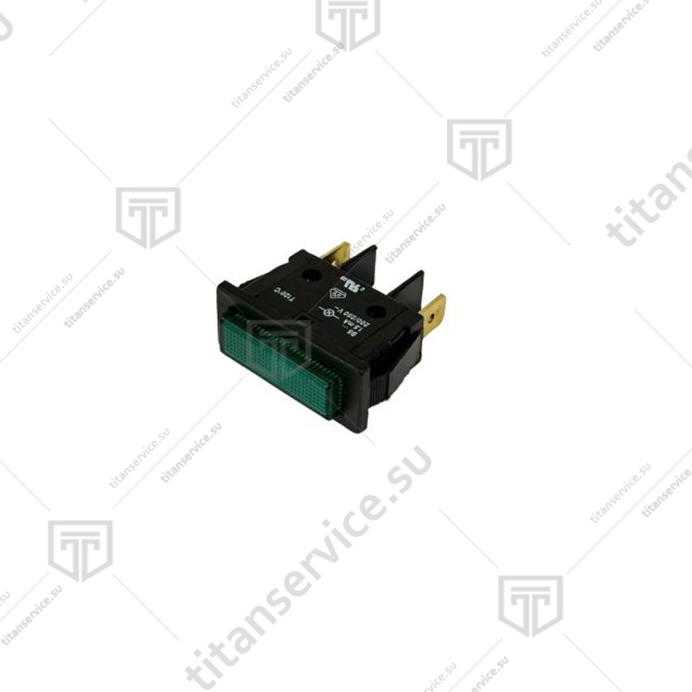 Индикатор зеленый печи для пиццы Apach Cook Line AML4X LAMPA007 - фото №1