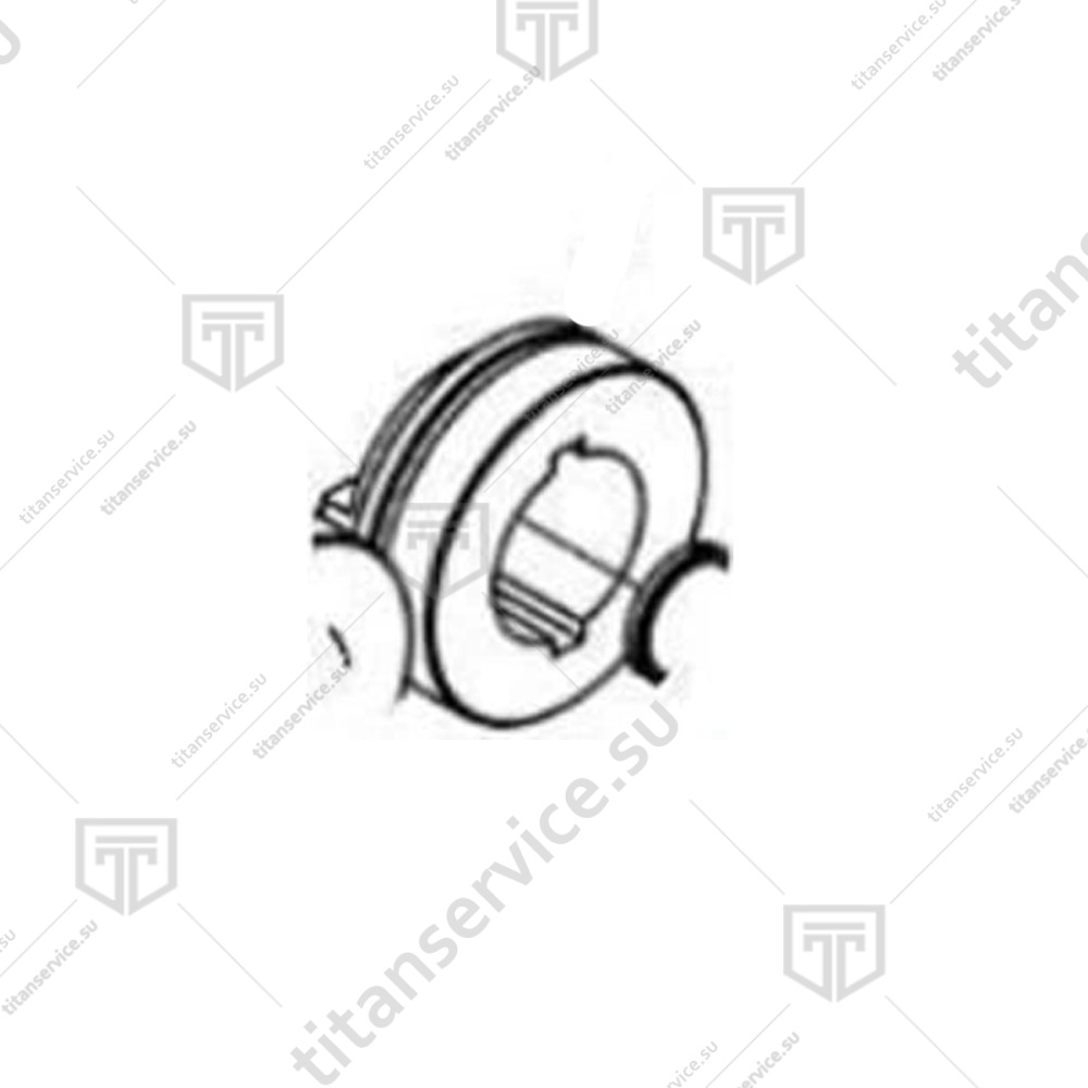 Муфта для тестораскатки Prismafood серии DSA 310/420 3I010006 - фото №1