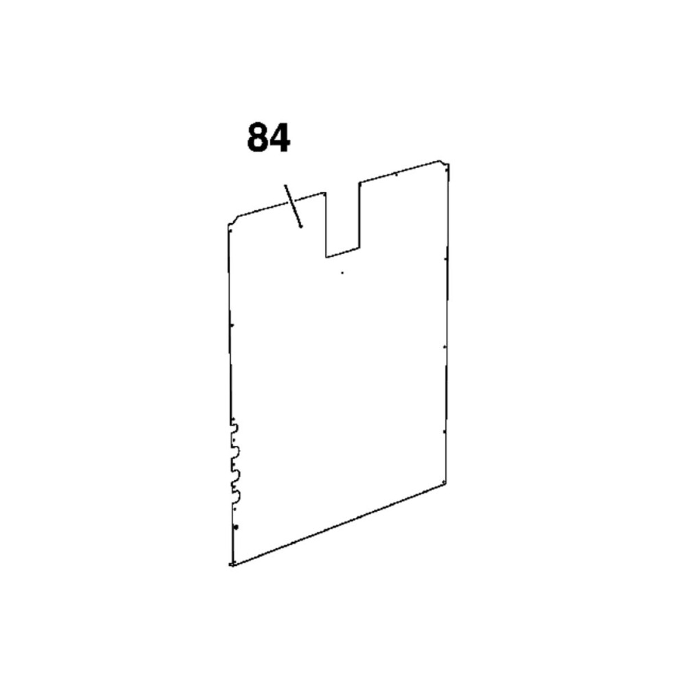 Задняя панель для конвекционной печи Unox XBC805E 0F1435A0