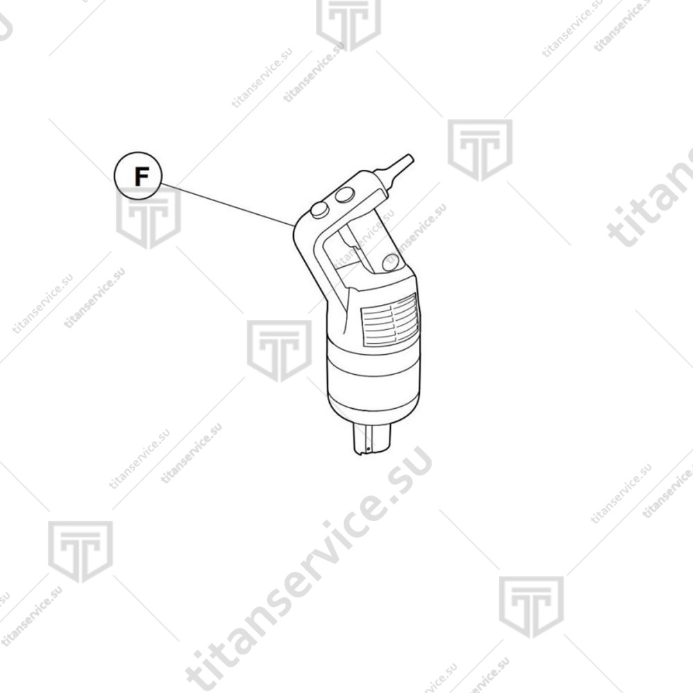 Мотор для миксера ручного Robot Coupe MP450A Ultra Combi 89185 - фото №1