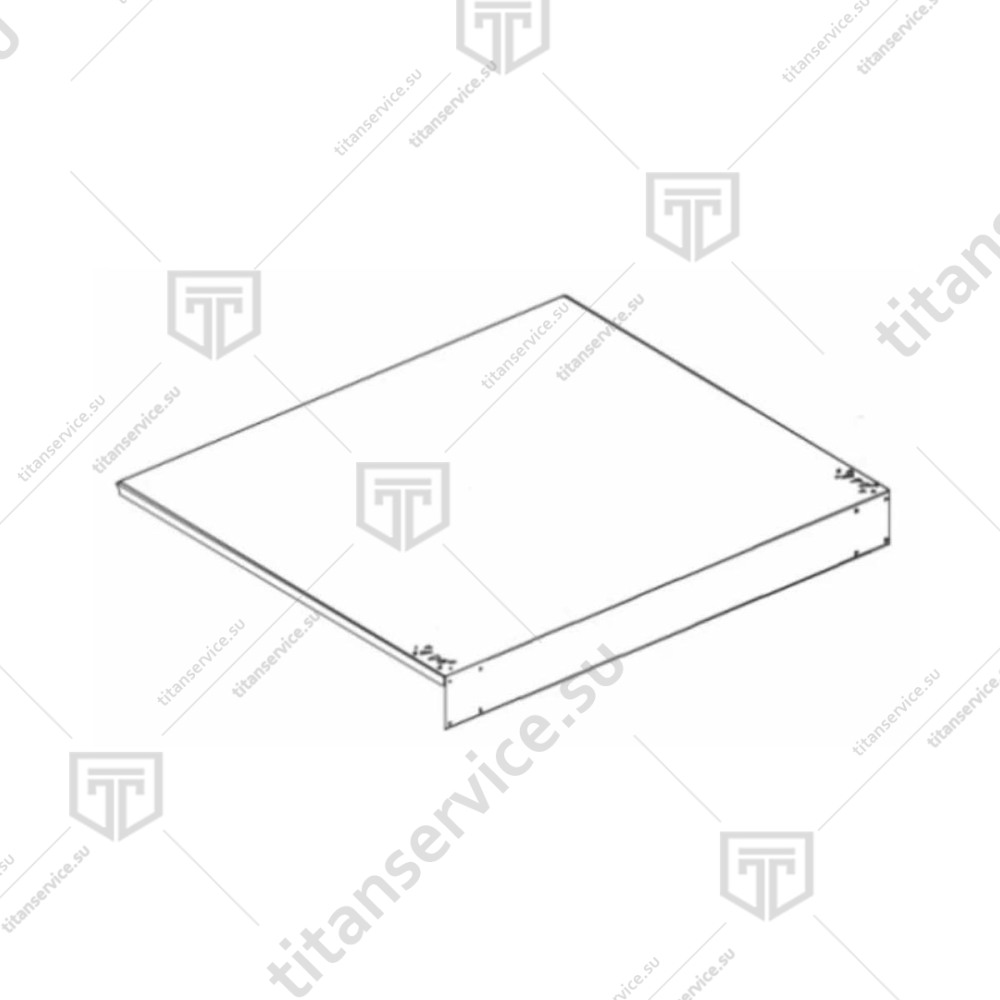 Кожух нержавеющий для пароконветкомата Unox XVC705 0D1910A0 - фото №1