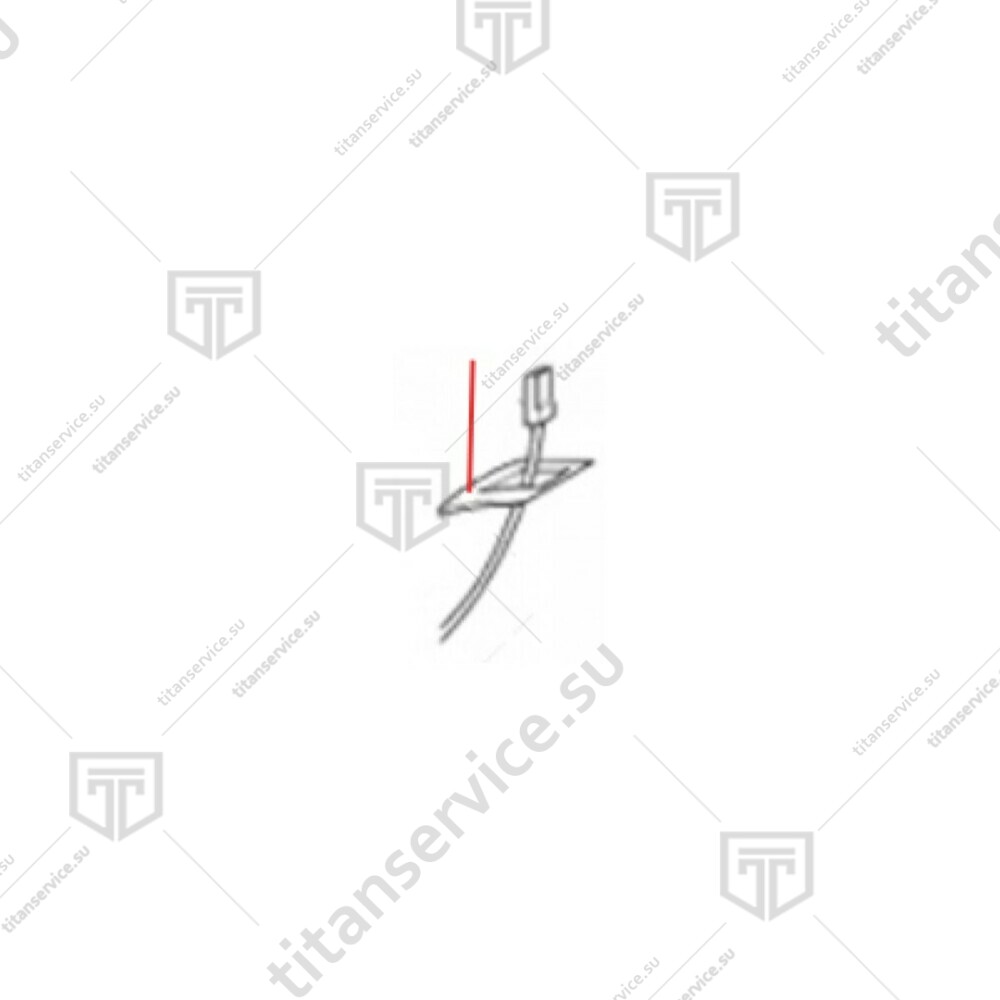 Прокладка кнопки для миксера SIRIO SIRMAN (IB4000135) - фото №1