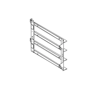 Направляющая противней 600x400мм для печи конвекционной Unox XBC 405 GRL1206B0
