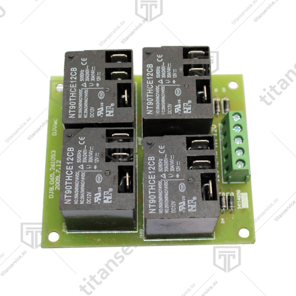 Реле помпы 4 секции для упаковщика Indokor IVP-350/400/450 - фото №1