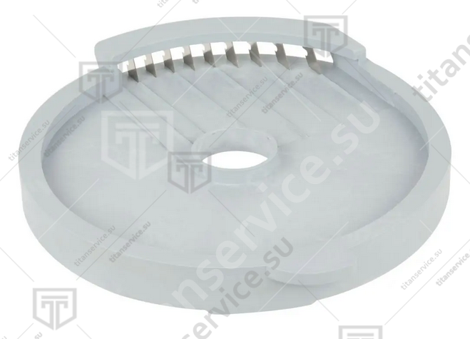 Решетка диска соломки 10х10мм для картофеля фри Robot Coupe 118396 - фото №4