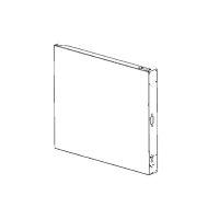 Левая внешняя панель пароконвектомата Unox XVC305E 0D2176A0