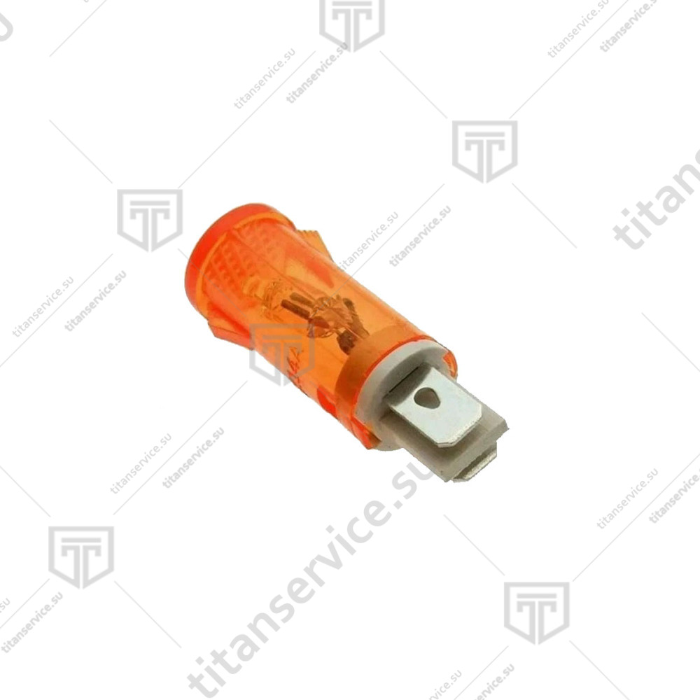 Лампа сигнальная желтая для фритюрницы Viatto EF-8L-2-B без ГТД - фото №1