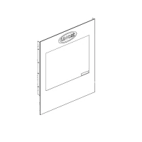 Дверь в сборе для пароконвектомата Unox XVC 204 KDR1091A