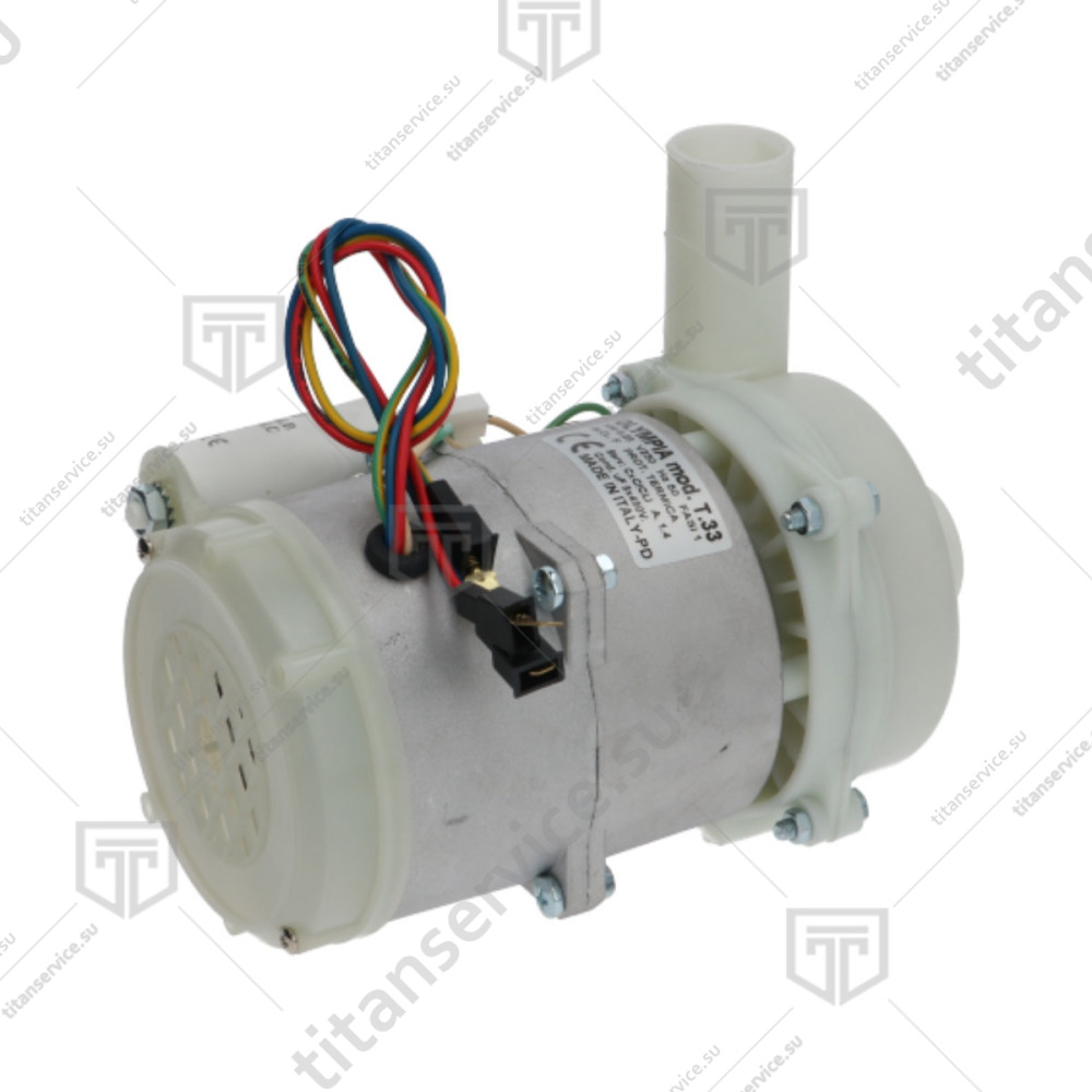Электропомпа T.33 0.3HP для посудомоечной машины Dihr 18243 - фото №3