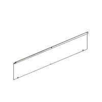 Задняя крышка панели управления пекарского шкафа Unox XB 1083 0H4450A0