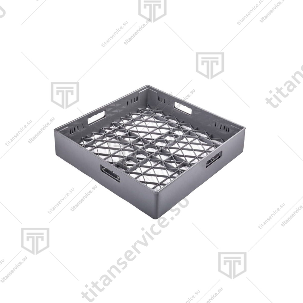 Корзина нейтральная (кассета для стаканов и чашек) 500х500х90 мм "Abat" Чувашторгтехника - фото №1