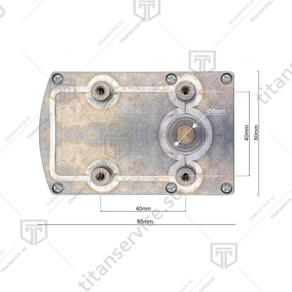 Мотор-редуктор MFC-YJ61/40L-94K для аппарата для пончиков Sikom ПРФ11-300/900/1200/2400 6030/13611 - фото №4