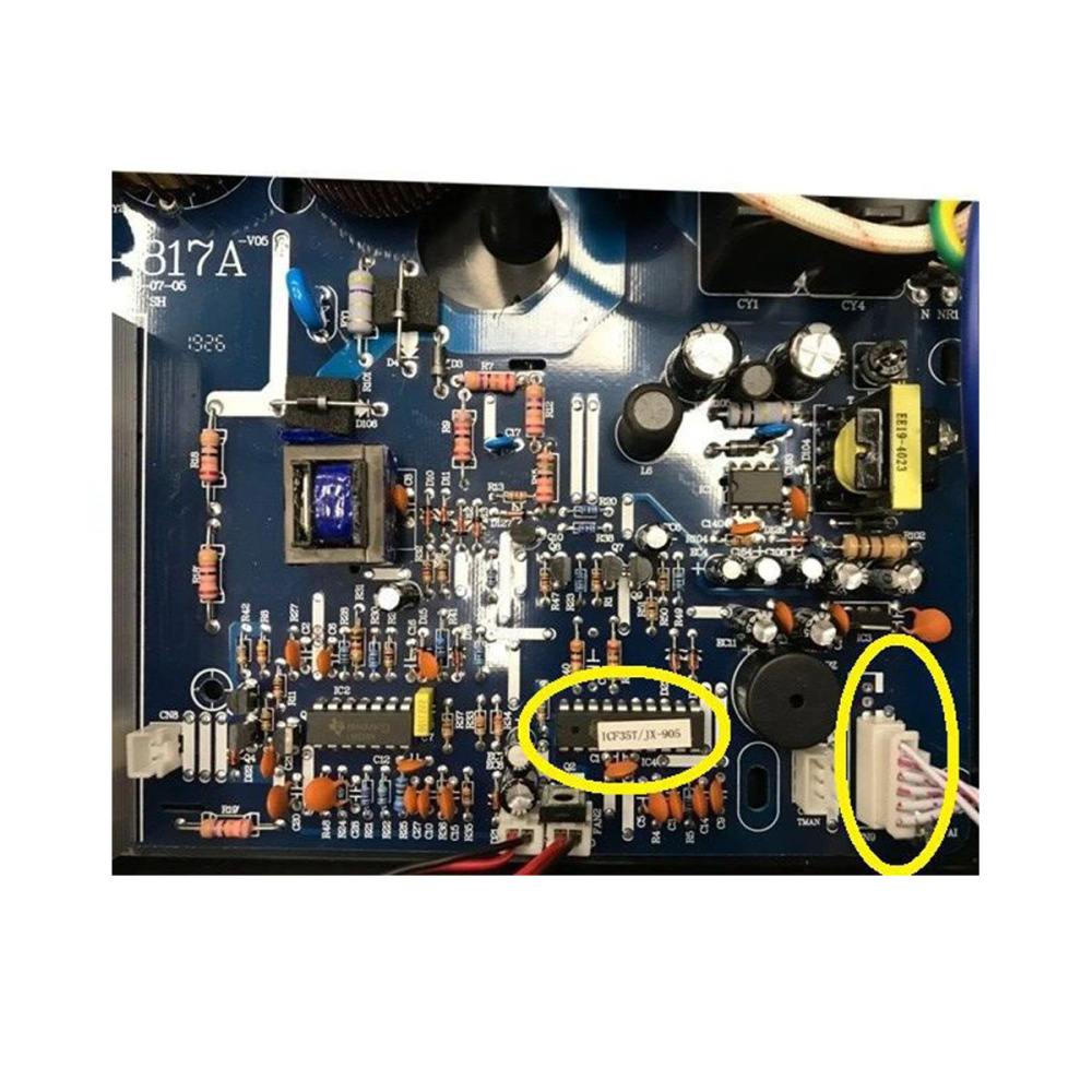 Плата генератора индукционной плиты 3.5кВт Hurakan HKN-ICF35T A817