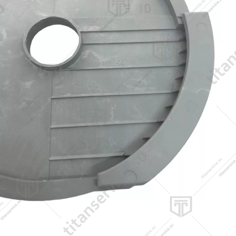 Решетка диска соломки 10х10мм для картофеля фри Robot Coupe 118396 - фото №3