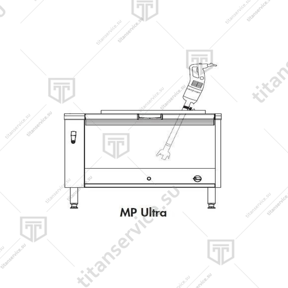 Миксер ручной Robot Coupe MP 450 Combi Ultra LED 34870L - фото №6