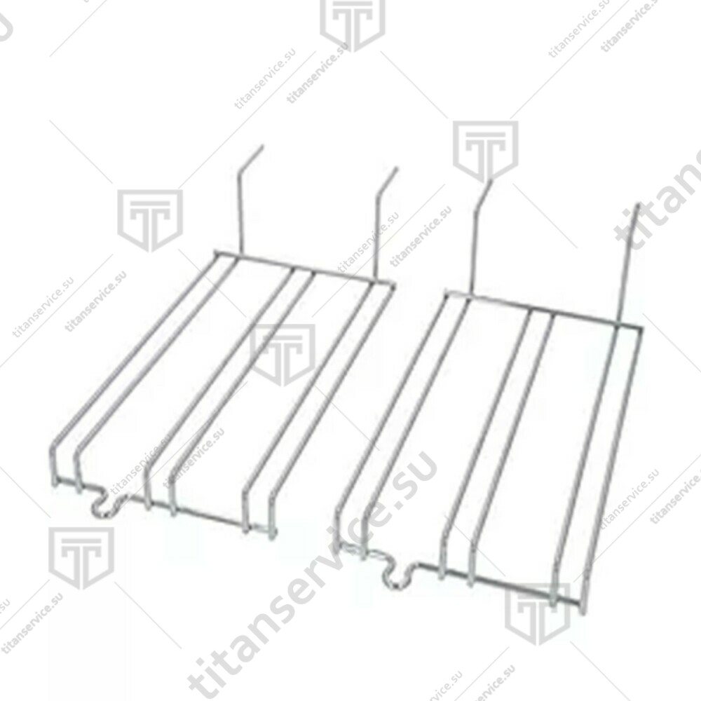 Решетка боковая правая, левая хром для конвекционной печи XF/XFT UNOX KGRL1005A - фото №1