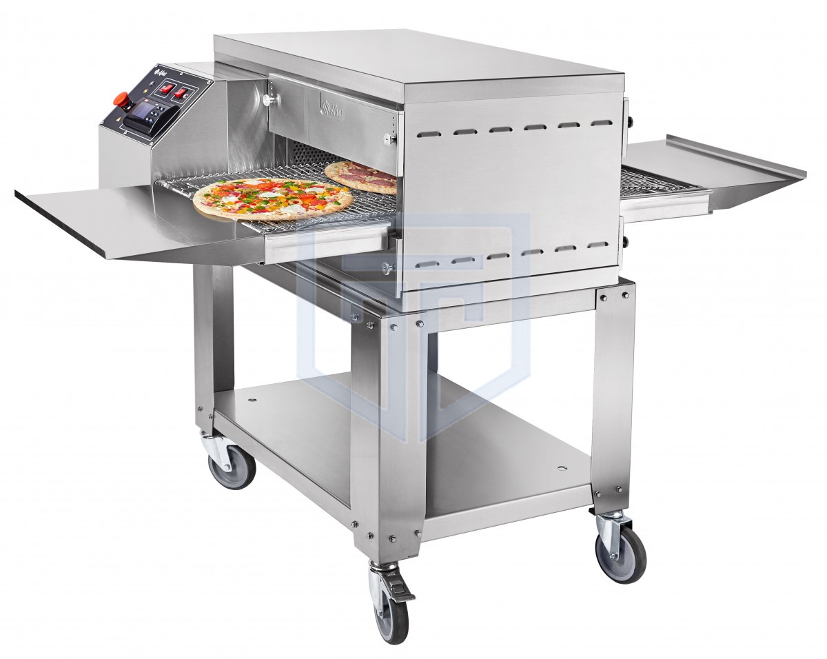 Печь электрическая для пиццы ПЭК-400, без крыши, без основания - для установки в 2 или 3 яруса - фото №1