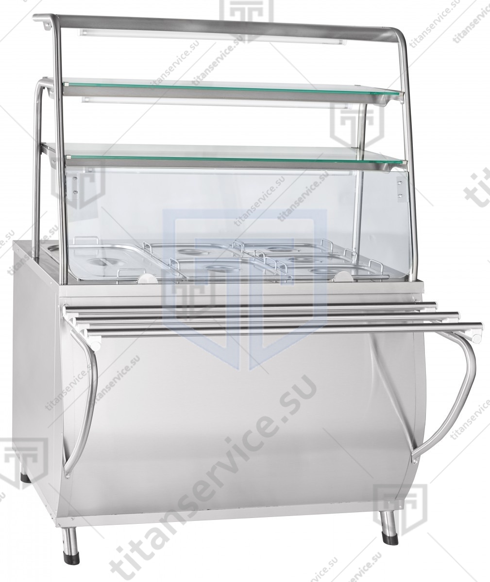 Мармит 2-х блюд ЭМК-70Т паровой - фото №2