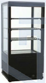 Шкаф-витрина холодильный GASTRORAG RT-78B - фото №1