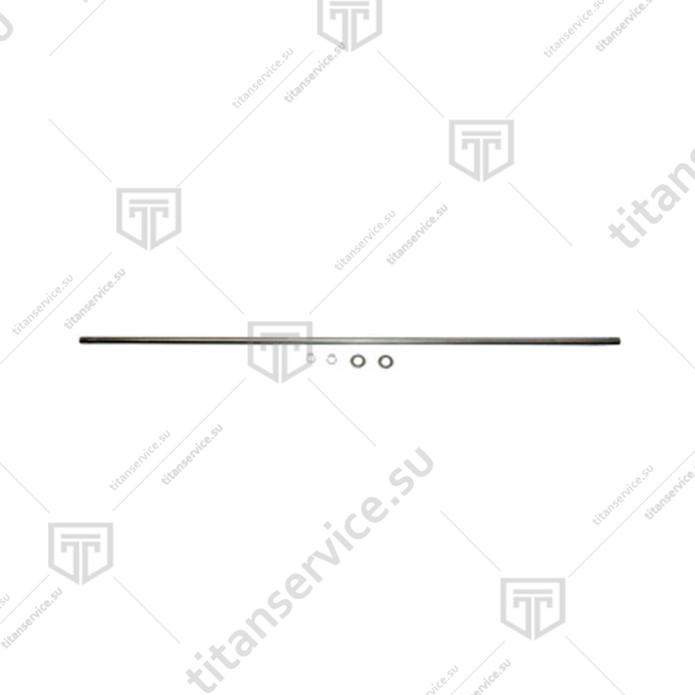 Вал шторки 8x570мм для посудомоечной машины Dihr AX 161/290 391038 - фото №1