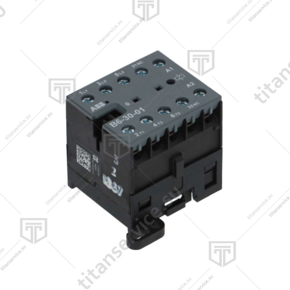 Контактор ABB B6-30-01 240В 50Гц для посудомоечной машины Comenda 120461 - фото №4
