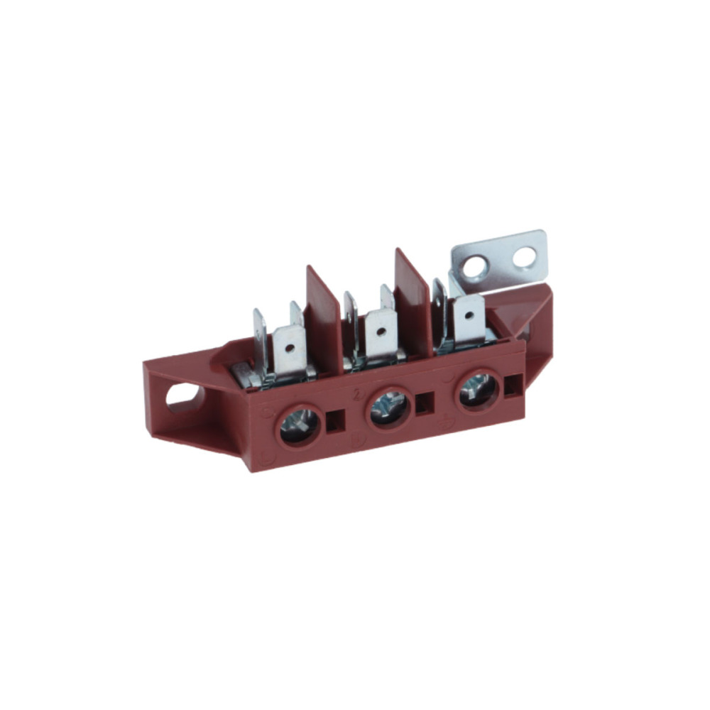 Блок клеммный на 3 полюса для пароконвектомата Unox XEVC-0511-GPR KMR1025A