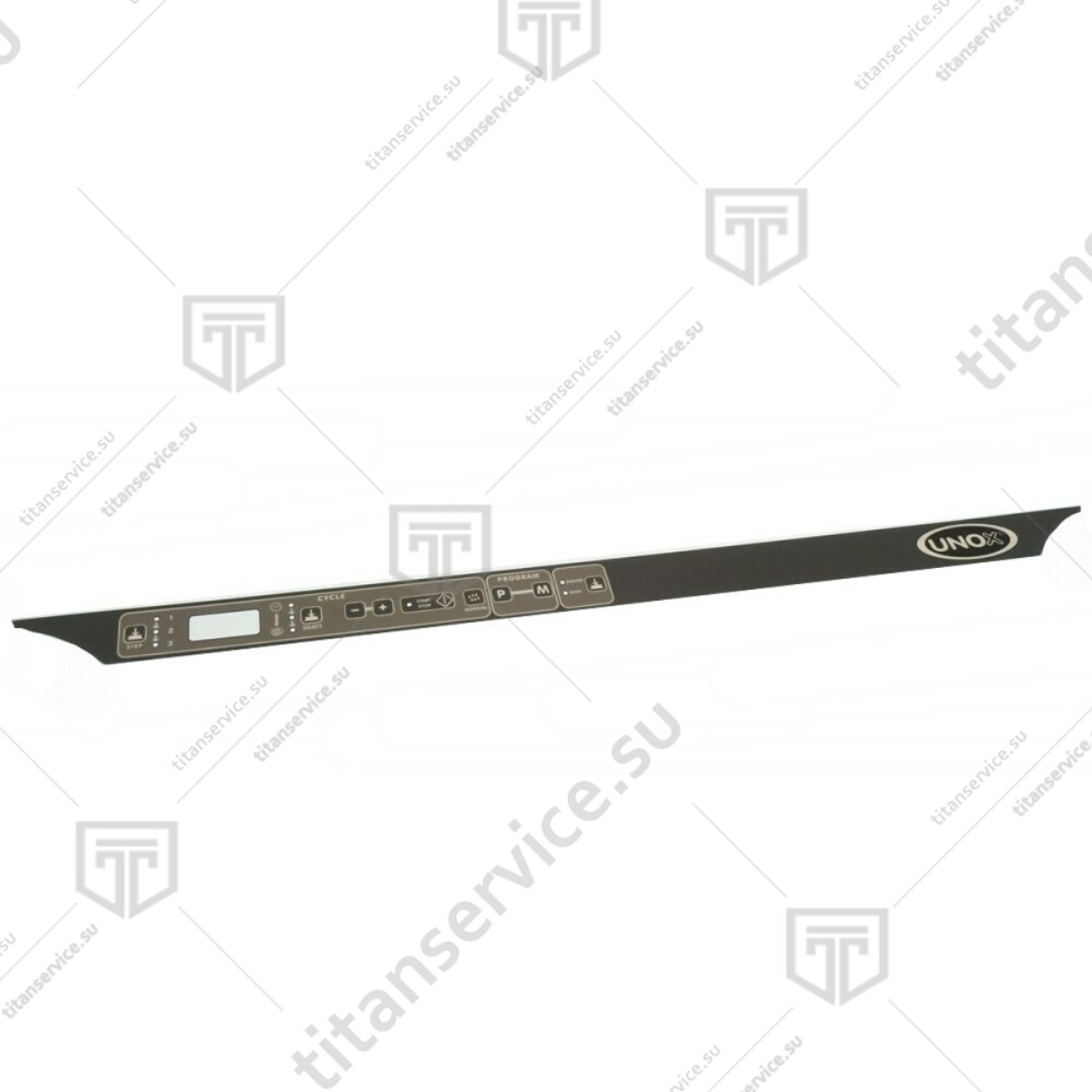 Наклейка L.M. 800 DYNAMIC с шелкографией для конвекционной печи XF 195 UNOX KMS1006A - фото №1