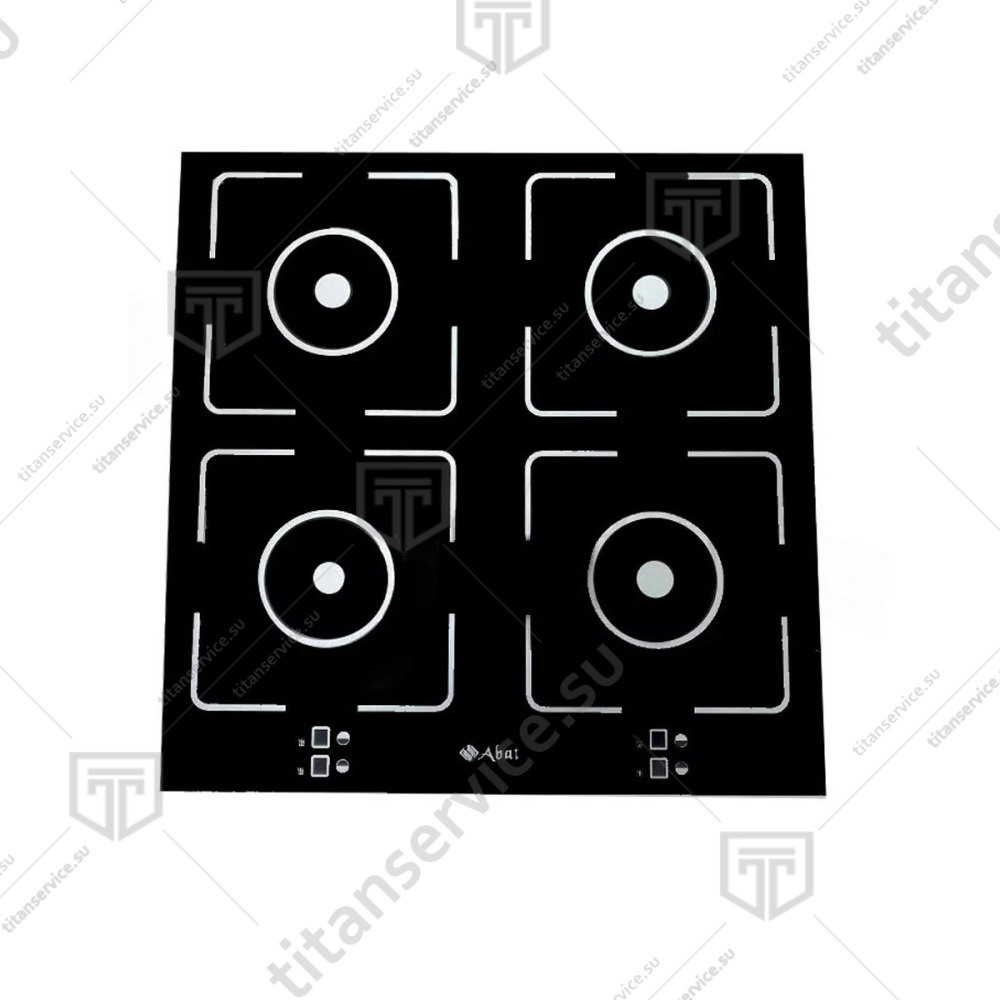 Стекло для плиты индукционной Abat КИП-47Н-00.010 - фото №1